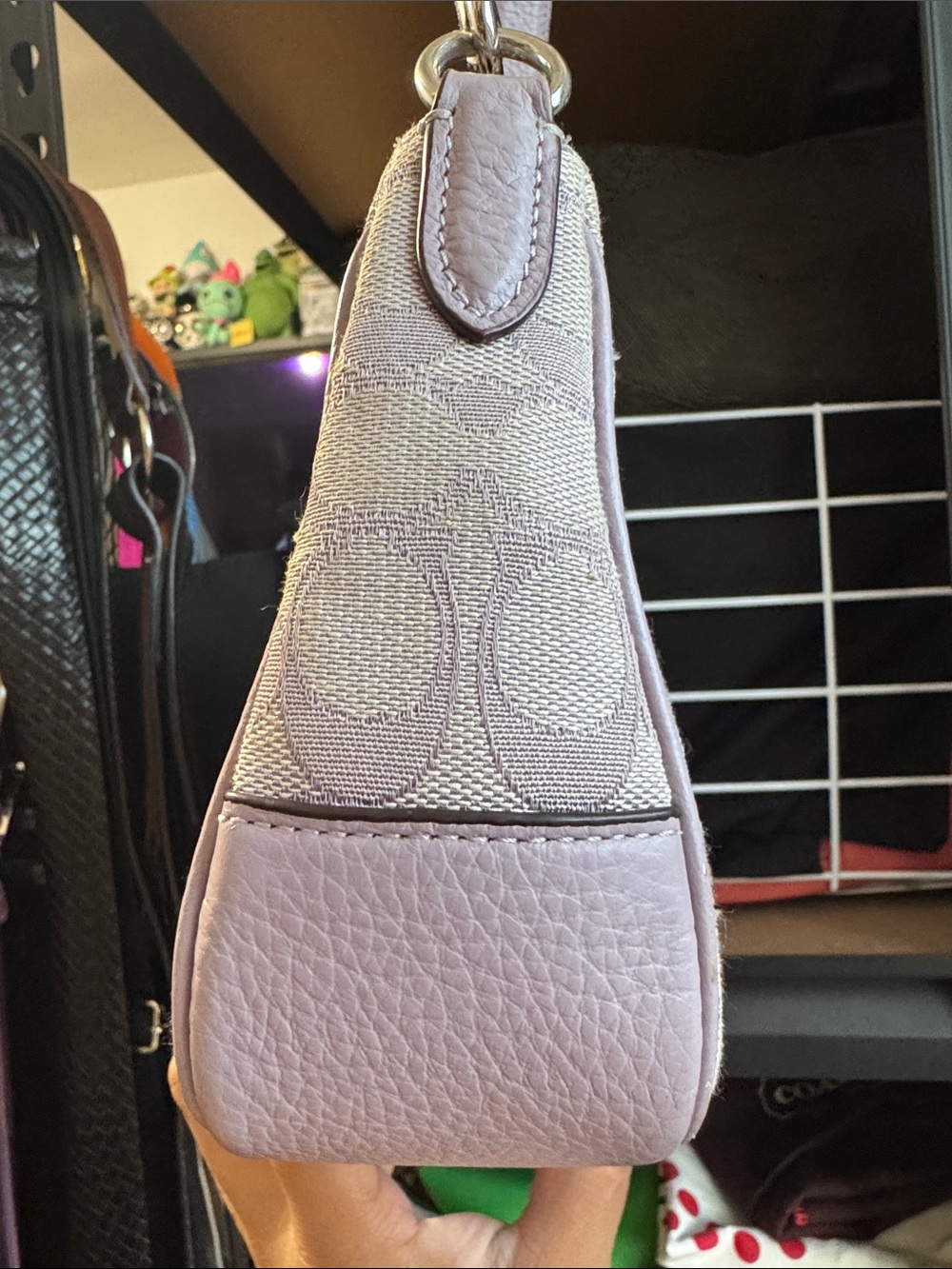 Coach Lonnie Baguette crossbody - Picture 6 of 16